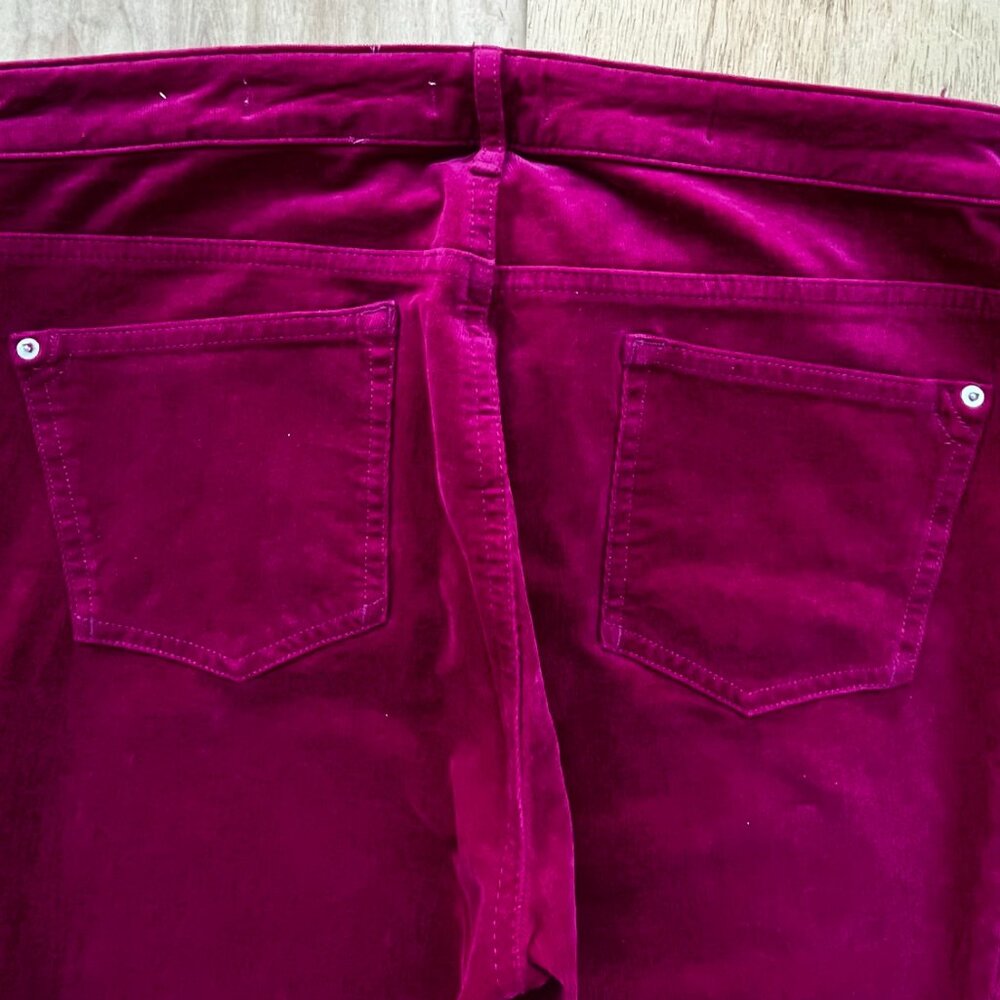 PILCRO AND THE LETTERPRESS CORDUROY HIGH RISE SKINNY JEANS WOMEN’S sz 32 STRETCH - Picture 6 of 11